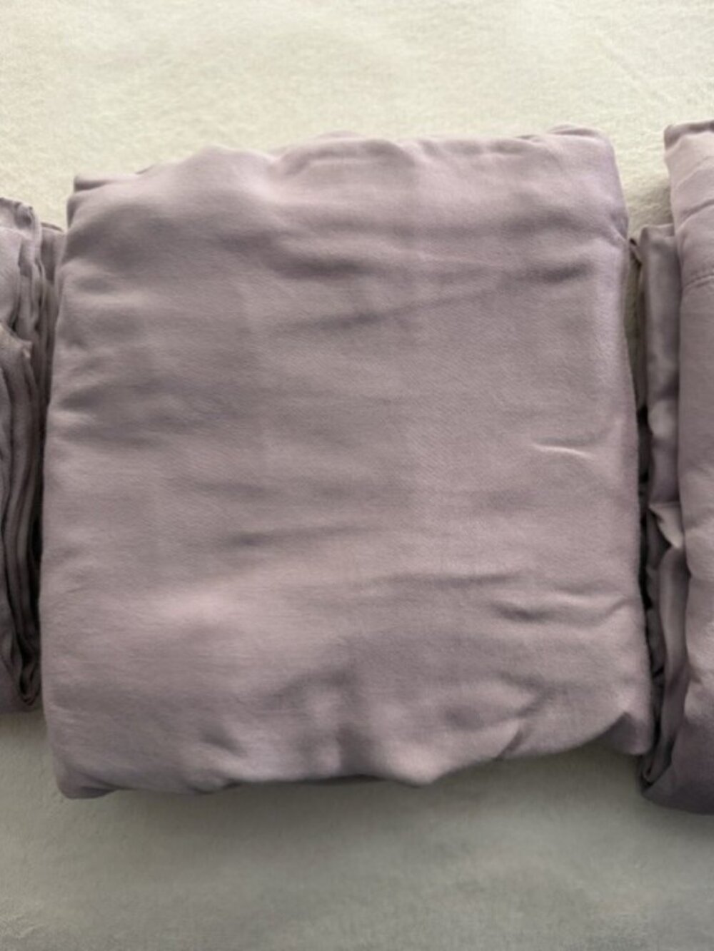 Allswell Queen Sheet Set - 100% Viscose from Bamboo - 300 TC - Dusty Purple - Picture 4 of 6